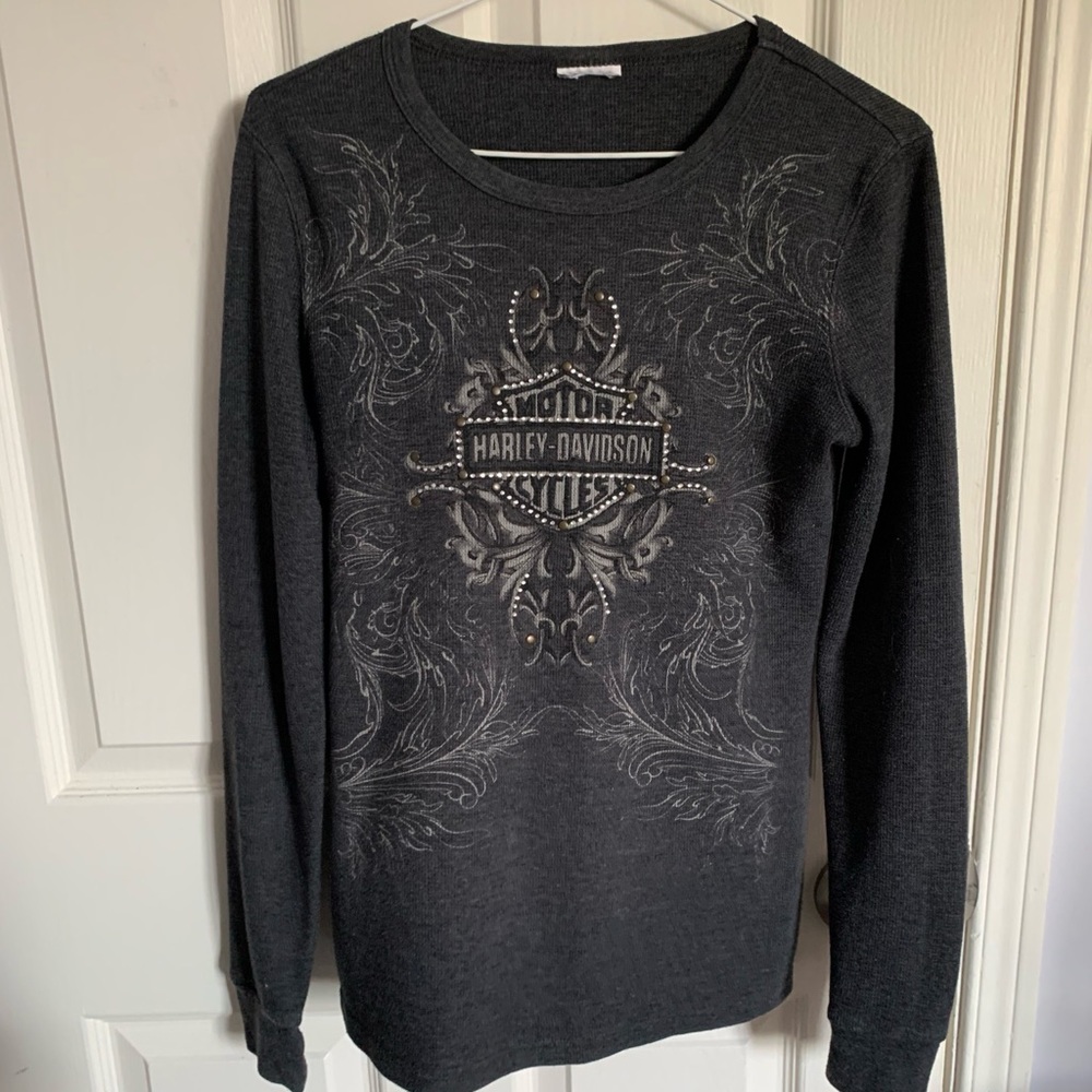 harley davidson long sleeve top